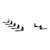 LUVERNE 415100-401724 Grip Step 7" x 36", 100" Black Aluminum Running Boards, Select Ford Transit