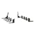 LUVERNE 415102-400757 Grip Step 7" x 102" Aluminum Wheel-to-Wheel Running Boards, Select Toyota Tundra