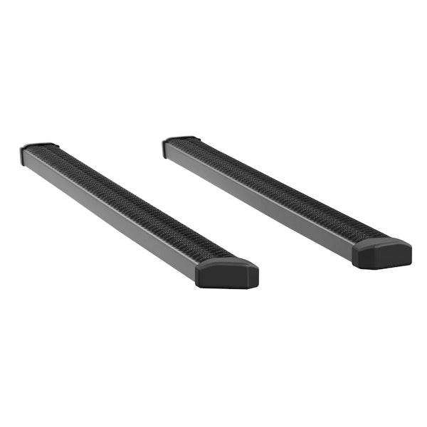 LUVERNE 416078-4055102 SlimGrip 5" x 78" Black Aluminum Running Boards, Select Toyota Tundra
