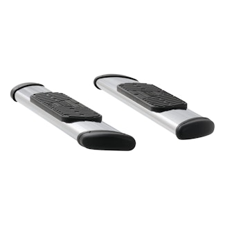 LUVERNE 477054-401741 Regal 7 Polished Stainless 54" Oval Side Steps, Select Silverado, Sierra HD