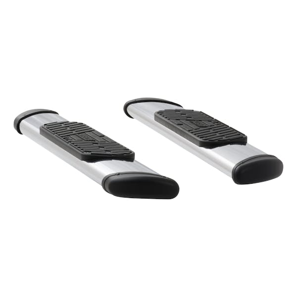LUVERNE 477054 Regal 7 Polished Stainless 54" Oval Side Steps (No Brackets)