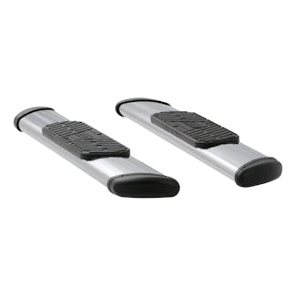 LUVERNE 477060-401721 Regal 7 Polished Stainless 54" Oval Side Steps, Select Ford F150 to F550