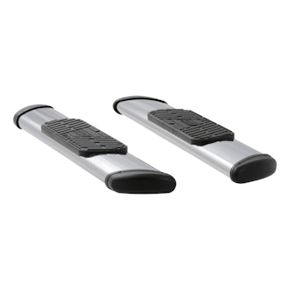 LUVERNE 477060 Regal 7 Polished Stainless 60" Oval Side Steps (No Brackets)