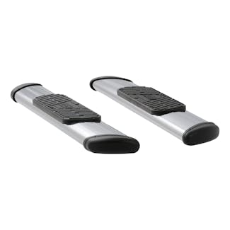 LUVERNE 477060 Regal 7 Polished Stainless 60" Oval Side Steps (No Brackets)