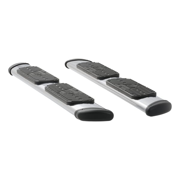 LUVERNE 477078-401113 Regal 7 Polished Stainless 78" Oval Side Steps, Select Silverado, Sierra