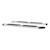 LUVERNE 477078-401113 Regal 7 Polished Stainless 78" Oval Side Steps, Select Silverado, Sierra