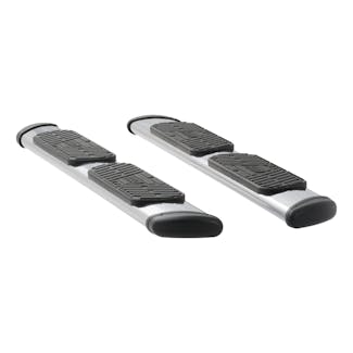 LUVERNE 477078 Regal 7 Polished Stainless 78" Oval Side Steps (No Brackets)