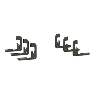 LUVERNE 477088-401443 Regal 7 Polished Stainless 88" Oval Side Steps, Select Silverado, Sierra