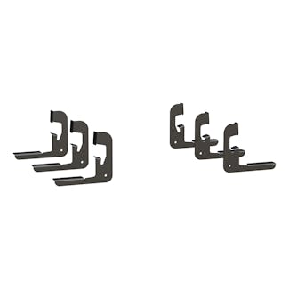 LUVERNE 477088-401443 Regal 7 Polished Stainless 88" Oval Side Steps, Select Silverado, Sierra