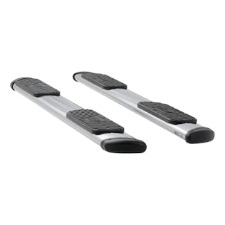 LUVERNE 477093-400829 Regal 7 Polished Stainless 93" Oval W2W Steps, Select Ford F-250, F-350