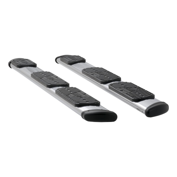 LUVERNE 477101-401117 Regal 7 Polished Stainless 101" Oval W2W Steps, Select Silverado, Sierra