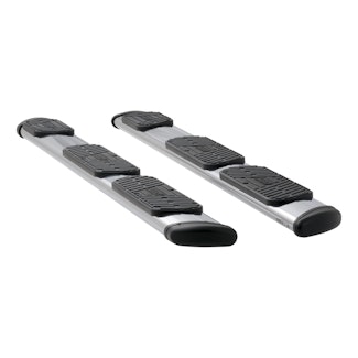 LUVERNE 477101-401747 Regal 7 Polished Stainless 101" Oval W2W Steps, Select Silverado, Sierra HD