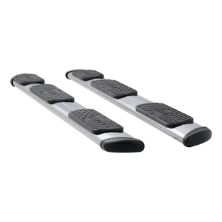 LUVERNE 477102-400929 Regal 7 Polished Stainless 102" Oval W2W Steps, Select Ford F-150