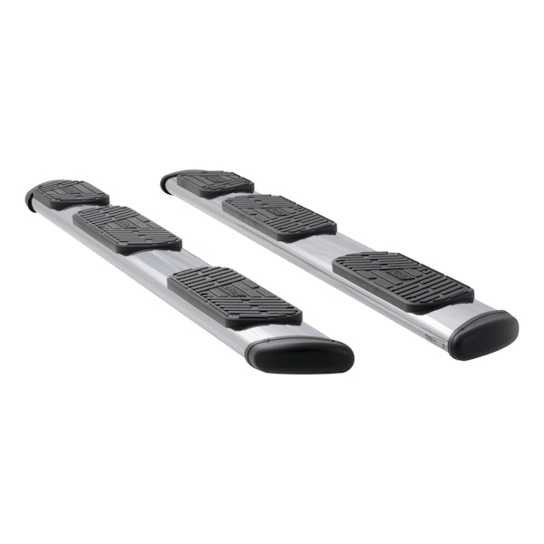 LUVERNE 477102-401339 Regal 7 Polished Stainless 102" Oval W2W Steps, Select Ram 3500