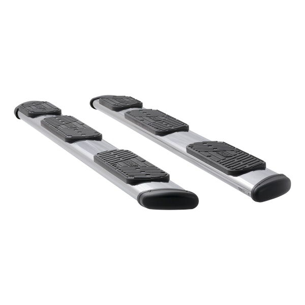 LUVERNE 477102 Regal 7 Polished Stainless 102" Oval Side Steps (No Brackets)