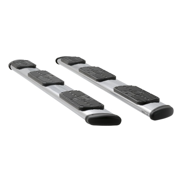 LUVERNE 477108-400929 Regal 7 Polished Stainless 108" Oval W2W Steps, Select Ford F-150