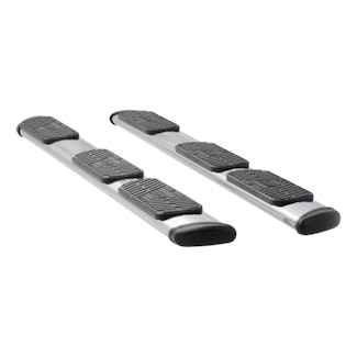 LUVERNE 477113-400929 Regal 7 Polished Stainless 113" Oval W2W Steps, Select Ford F-150
