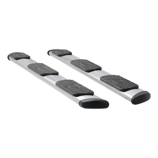 LUVERNE 477114-400717 Regal 7 Polished Stainless 114" Oval W2W Steps, Select Silverado, Sierra HD