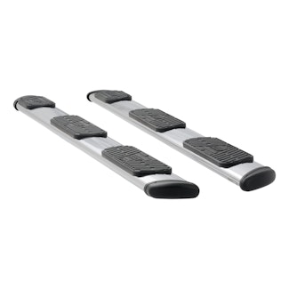 LUVERNE 477114-400829 Regal 7 Polished Stainless 114" Oval W2W Steps, Select Ford F-250, F-350