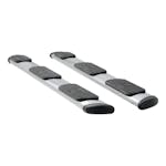 LUVERNE 477114-401747 Regal 7 Polished Stainless 114" Oval W2W Steps, Select Silverado, Sierra HD