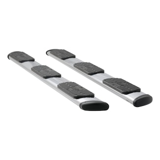 LUVERNE 477125-401439 Regal 7 Polished Stainless 125" Oval W2W Steps, Select Ram 2500