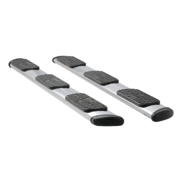 LUVERNE 477125-401447 Regal 7 Polished Stainless 125" Oval W2W Steps, Select Silverado, Sierra HD