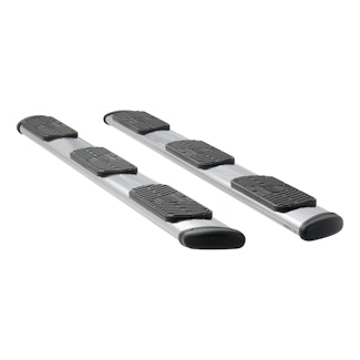 LUVERNE 477125-401747 Regal 7 Polished Stainless 125" Oval W2W Steps, Select Silverado, Sierra HD
