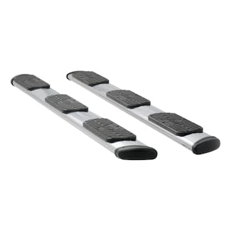 LUVERNE 477125-401747 Regal 7 Polished Stainless 125" Oval W2W Steps, Select Silverado, Sierra HD