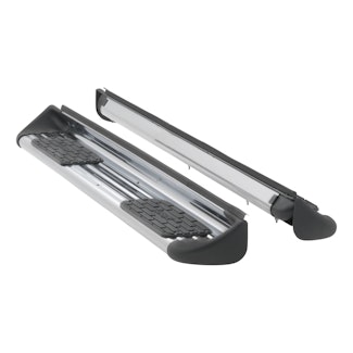LUVERNE 480422 Polished Stainless Steel Side Entry Steps, Select Ford F-150 Super Cab