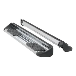 LUVERNE 480422 Polished Stainless Steel Side Entry Steps, Select Ford F ...