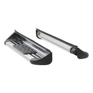 LUVERNE 480741 Polished Stainless Steel Side Entry Steps (No Brackets)