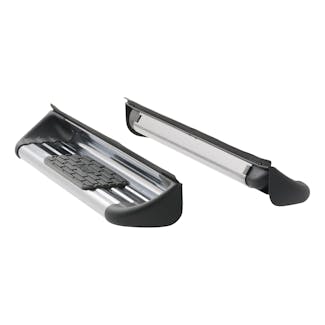 LUVERNE 480741 Polished Stainless Steel Side Entry Steps (No Brackets)