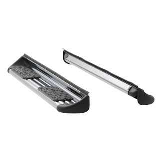 LUVERNE 480742 Polished Stainless Steel Side Entry Steps (No Brackets)
