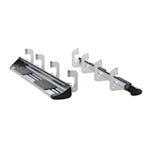 LUVERNE 480743-581443 Polished Stainless Steel Side Entry Steps, Select Silverado, Sierra Crew Cab