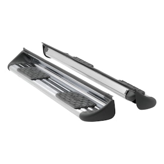 LUVERNE 481036 Polished Stainless Steel Side Entry Steps (No Brackets)