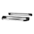 LUVERNE 481141-581141 Polished Stainless Steel Side Entry Steps, Select Silverado, Sierra Regular Cab