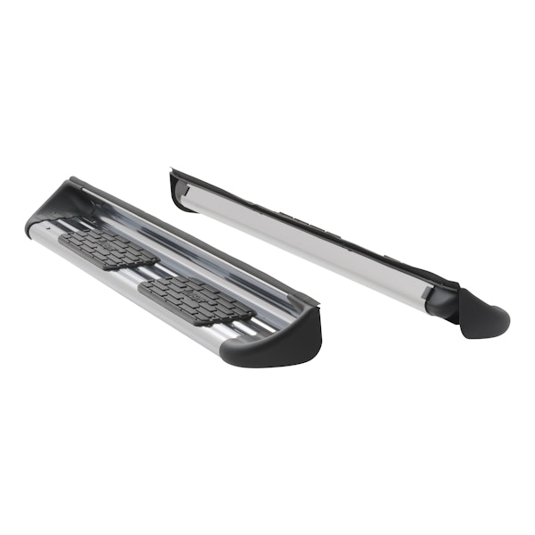 LUVERNE 481522 Polished Stainless Steel Side Entry Steps (No Brackets)