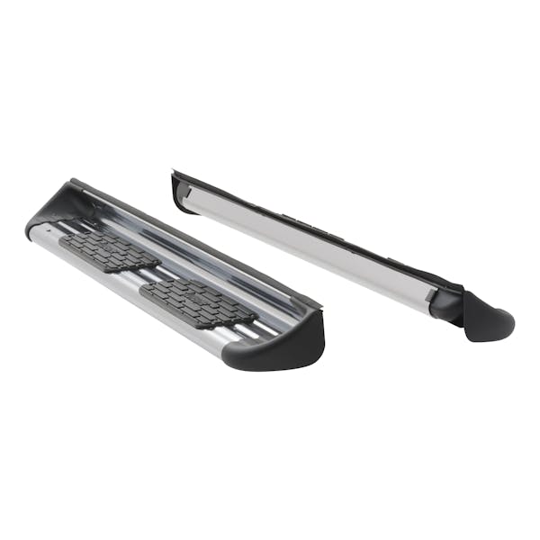 LUVERNE 481522 Polished Stainless Steel Side Entry Steps (No Brackets)