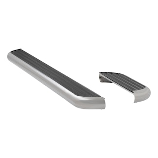 LUVERNE 575100 MegaStep 6-1/2" x 36", 100" Aluminum Running Boards (No Brackets)