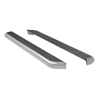 LUVERNE 575114-570717 MegaStep 6-1/2" x 114" W2W Aluminum Running Boards, Select Silverado, Sierra