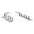 LUVERNE 575114-570829 MegaStep 6-1/2" x 114" W2W Aluminum Running Boards, Select Ford F-250, F-350