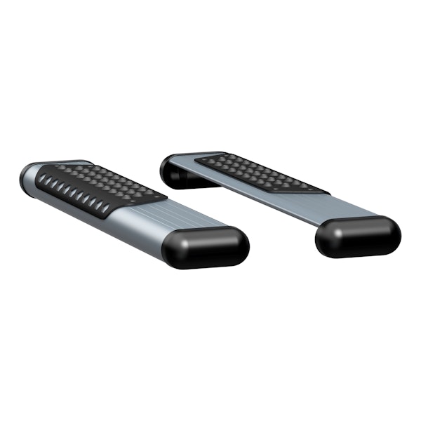 LUVERNE 583036-570340 O-Mega II 6" x 36" Silver Aluminum Side Steps, Select Chevy Express, GMC Savana