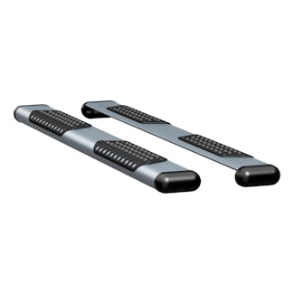 LUVERNE 583060 O-Mega II 6" x 60" Silver Aluminum Side Steps (No Brackets)