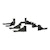 LUVERNE 583078-570939 O-Mega II 6" x 78" Silver Aluminum W2W Steps, Select Dodge, Ram 1500