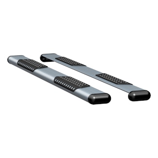 LUVERNE 583078-571113 O-Mega II 6" x 78" Silver Aluminum Side Steps, Select Silverado, Sierra