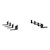 LUVERNE 583088-570752 O-Mega II 6" x 88" Silver Aluminum Side Steps, Select Toyota Tundra