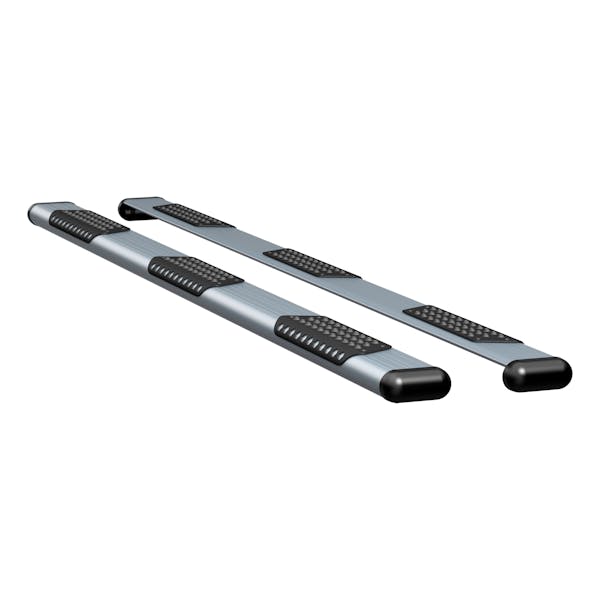 LUVERNE 583114-571747 O-Mega II 6" x 114" Silver Aluminum W2W Steps, Select Silverado, Sierra HD