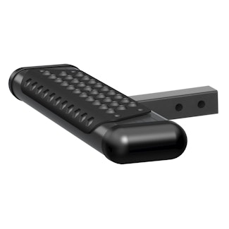 LUVERNE 584026-570000 O-Mega II 6" x 26" Black Aluminum Receiver Hitch Step (Fits 2" Tube)