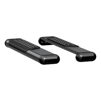LUVERNE 584036-570121 O-Mega II 6" x 36" Black Aluminum Side Steps, Select Ford E-Series Vans