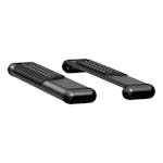 LUVERNE 584036-571720 O-Mega II 6" x 36" Black Aluminum Side Steps, Select Ford Transit-150, 250, 350